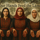 Women of the Grove Portrait Poster