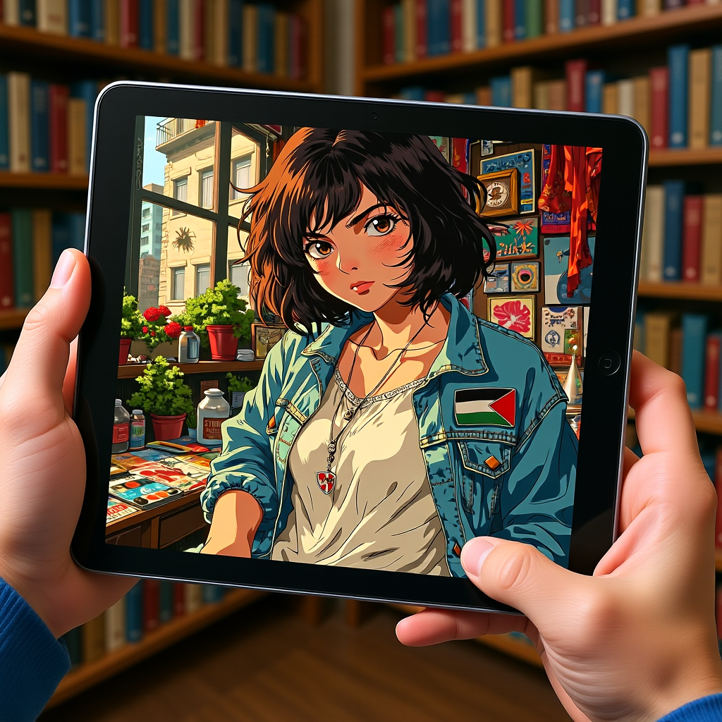 Aya's Tatreez Mural Story