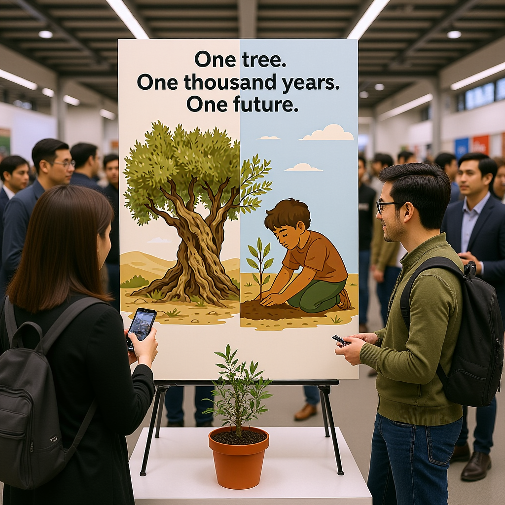 Olive Tree, 1000 Years Legacy Poster