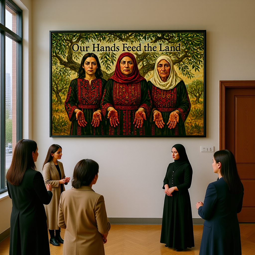 Women of the Grove Portrait Poster