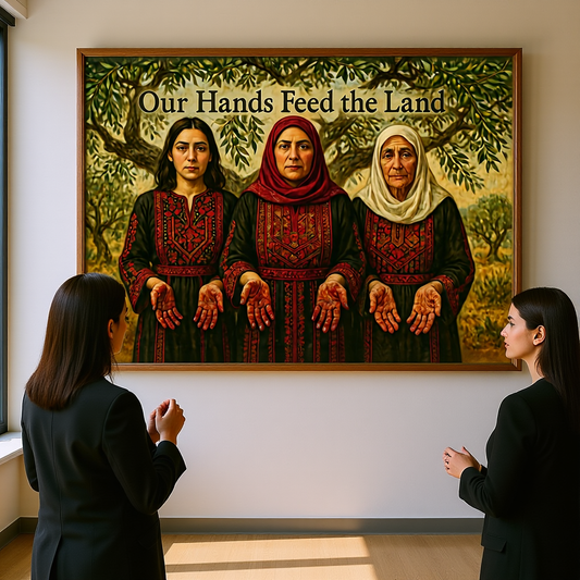 Women of the Grove Portrait Poster